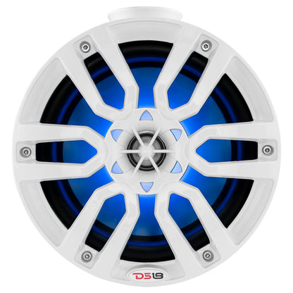 DS18 HYDRO 65 Compact Wakeboard Pod Tower wRGB Light  300W  White NXLPS6W