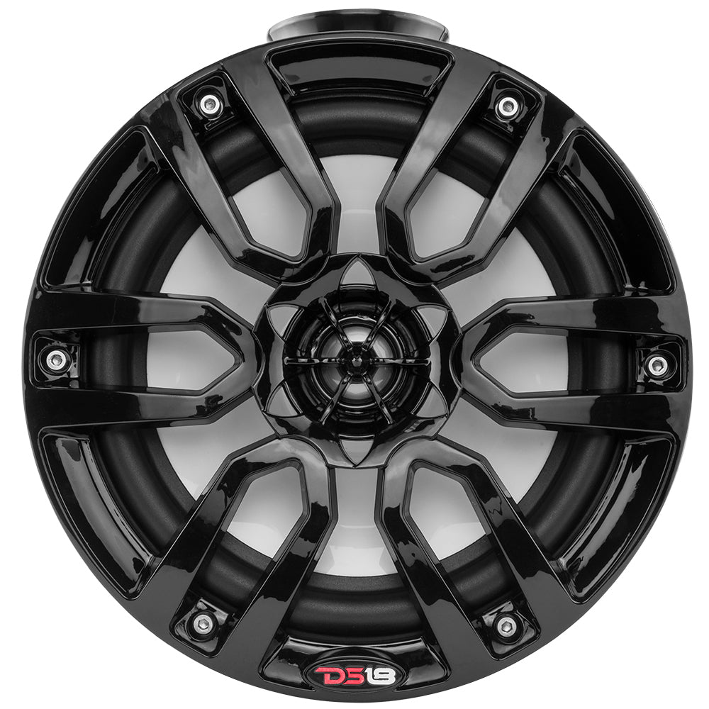 DS18 HYDRO 65 Compact Wakeboard Pod Tower wRGB Light  300W  Red NXLPS6R