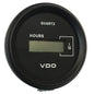 VDO Cockpit Marine 52mm 2116 LCD Hourmeter  Black DialChrome Bezel 331546