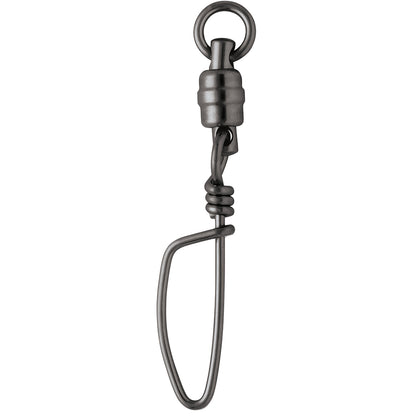 VMC BSHBTSS Black Stainless Steel HeavyDuty Ball Bearing Tournament Snap Swivel 6  320lb 1Pack BSHBTSS6