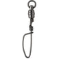 VMC BSHBTSS Black Stainless Steel HeavyDuty Ball Bearing Tournament Snap Swivel 6  320lb 1Pack BSHBTSS6
