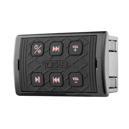 DS18 Marine Waterproof Bluetooth Streaming Audio Receiver Square Controller  fAndroid  iPhone BTRCSQ