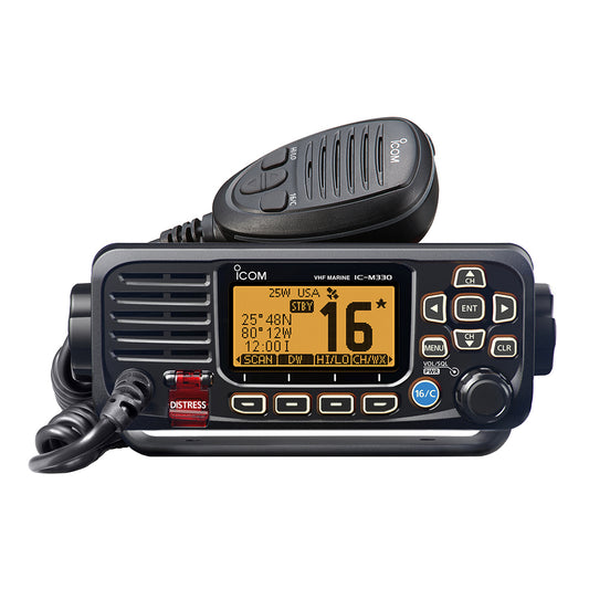 Icom M330 VHF Compact Radio  Black M330 51