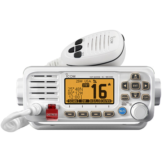 Icom M330 VHF Compact Radio  White M330 61