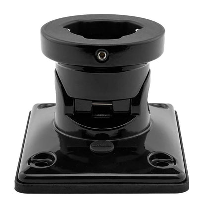 DS18 HYDRO Universal Flat Swivel Mount  Black FLMBPSBKV2