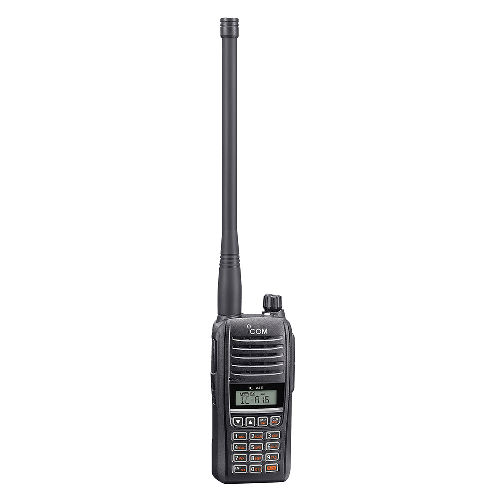 Icom A16 Air Band VHF COM Handheld Transceiver wBluetooth A16B