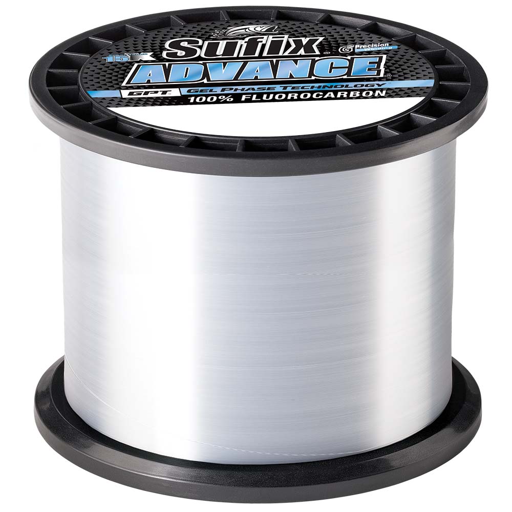 Sufix Advance Fluorocarbon  10lb  Clear  1200 yds 6791010C
