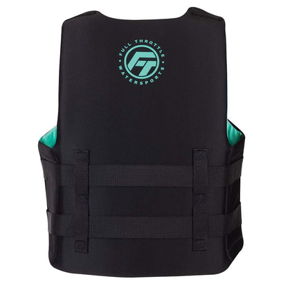 Full Throttle Adult RapidDry Life Jacket  LXL  AquaBlack 14210050505022
