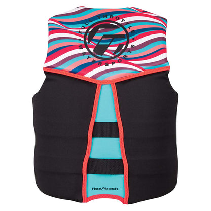 Full Throttle Womens RapidDry FlexBack Life Jacket  Womens M  PinkBlack 14250010583022