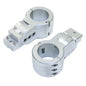 PTM Watersports Board Rack Mounts  238 Pipe Clamp  Silver P131982380TEBCL