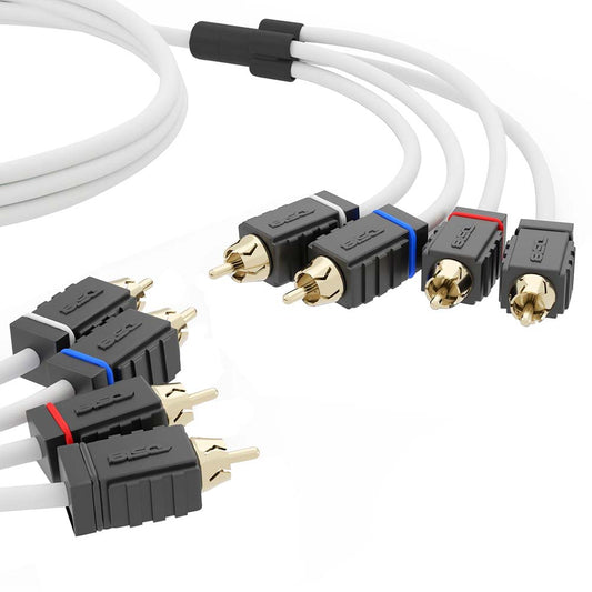 DS18 Marine Tinned OFC RCA Cable  4 Channel  25 MOFCR25FT4CH