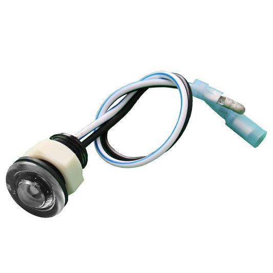 Innovative Lighting BlueWhite BiColor Domed Bulkhead Light w2 Wires  156 Bullets 011A5927
