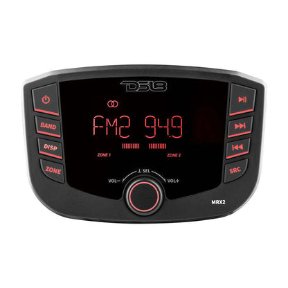 DS18 MRX2 Marine Stereo wAMFMBT 2 Zone MRX2
