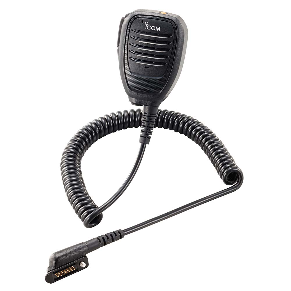 Icom HM222H Waterproof Speaker Mic w35mm Accessory Jack  14Pin Connector HM222H