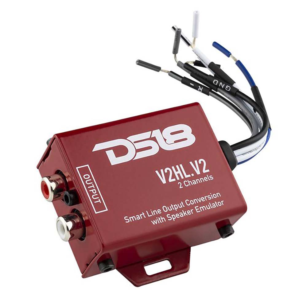 DS18 High to Low Converter  2 Channel wSpeaker Emulator V2HLV2
