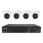Speco 4 Channel NVR Kit w4 Outdoor IR 5MP IP Cameras 28mm Fixed Lens 1TB Kit NDAA ZIPK4N1