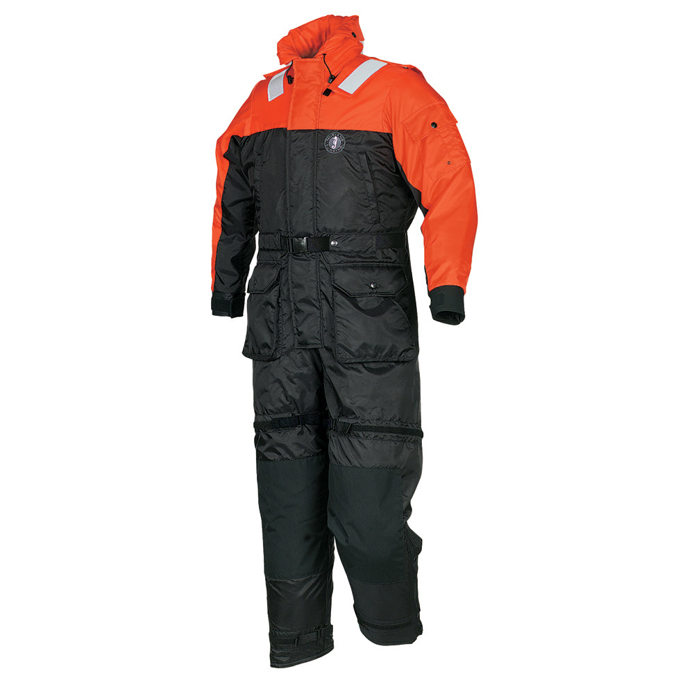 Mustang Deluxe AntiExposure Coverall  Work Suit  OrangeBlack  XS MS217533XS206