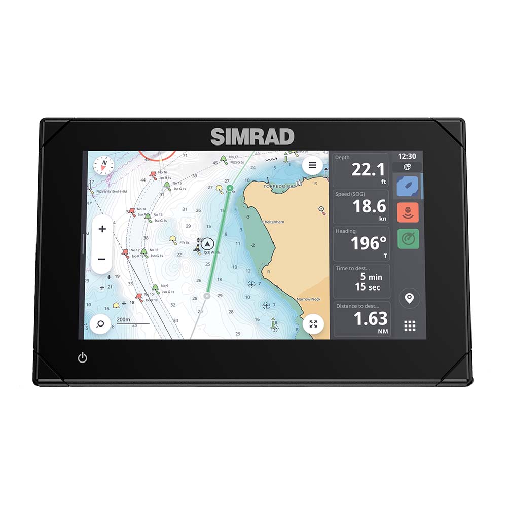 Simrad NSX 3007 7 Combo Chartplotter  Fishfinder  Display Only  No Transducer 00015214001