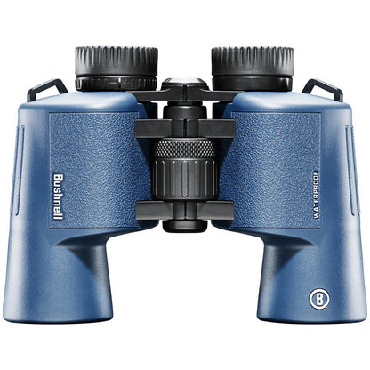 Bushnell 12x42mm H2O Binocular  Dark Blue Porro WPFP Twist Up Eyecups 134212R