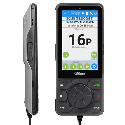 Vesper Cortex H1 Tethered Handset wNonPowered Cradle 0100281600