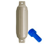 Polyform G1 Twin Eye Fender 35 x 128  Sand wAdapter G1 SAND WAIR ADAPTER