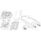 Humminbird Open Water Adapter Kit  MEGA Live 7000681
