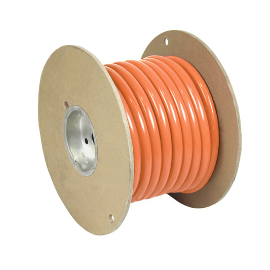 Pacer Orange 6 AWG Battery Cable  25 WUL6OR25