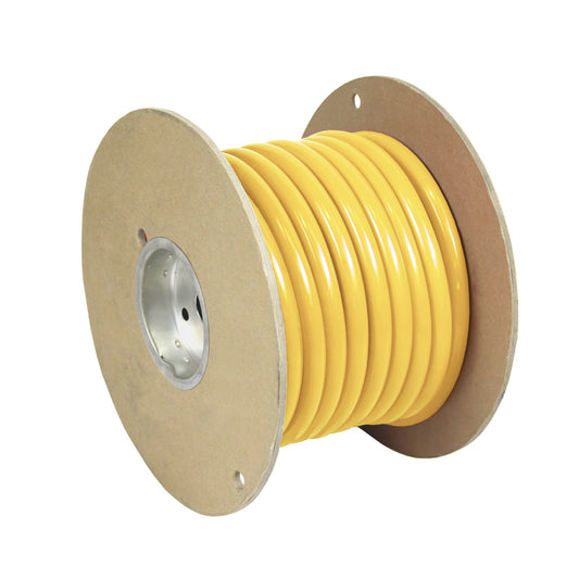 Pacer Yellow 40 AWG Battery Cable  25 WUL40YL25