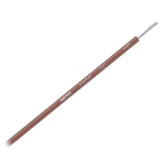 Pacer Brown 14 AWG Primary Wire  25 WUL14BR25