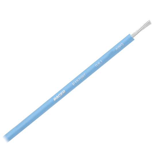 Pacer Light Blue 14 AWG Primary Wire  25 WUL14LB25