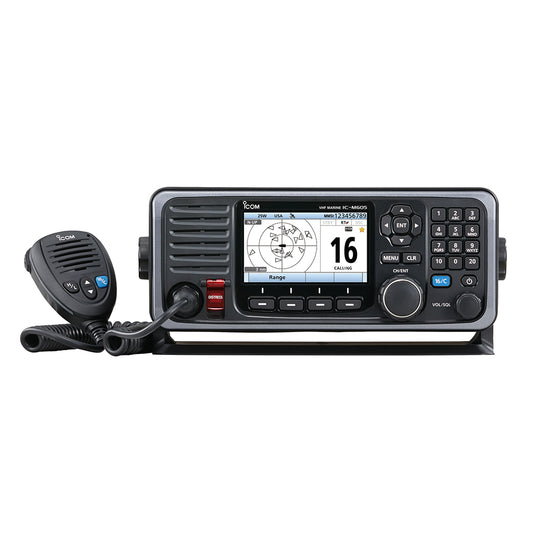 Icom M605 Fixed Mount 25W VHF wColor Display M605 31