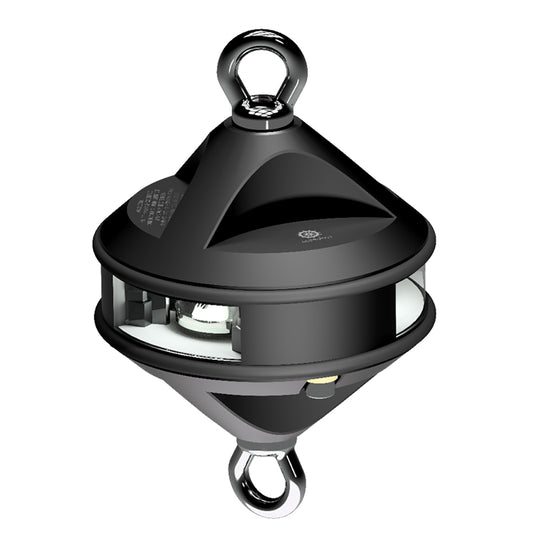 Lopolight Series 200012  Hoist Light  2NM  White  Black Housing 200012G2H1CB