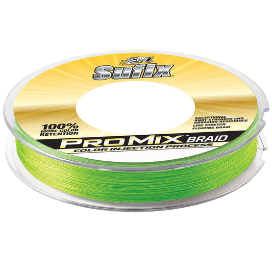 Sufix ProMix Braid  20lb  Neon Lime  300 yds 630120L