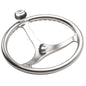 Edson Satin Finish Stainless Steel ComfortGrip 13 PowerWheel wKnob  Nut 1710WB13WBKIT