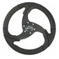 Schmitt Marine Folletto 142 Wheel  Black Polished Polyurethane  34 Tapered Shaft wBlack Center Cap PU026104R