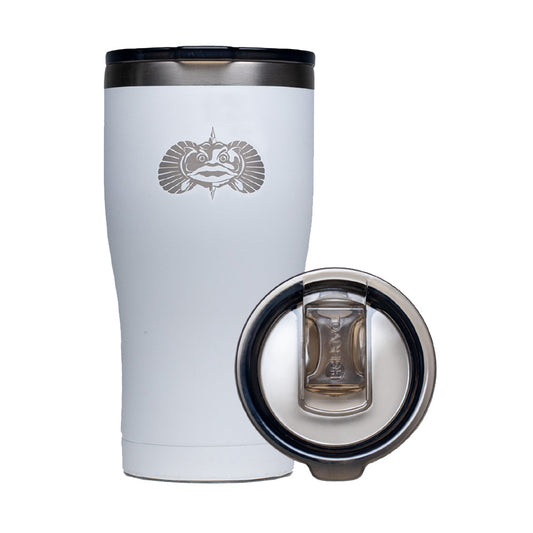Toadfish NonTipping 20oz Tumbler  White 1133