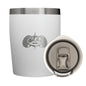 Toadfish NonTipping 10oz Rocks Tumbler  White 1076