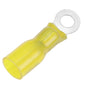 Pacer 1210 AWG Heat Shrink Ring Terminal  8 Stud Size  3 Pack TE108R3