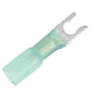 Pacer 1614 AWG Heat Shrink Spade Terminal  8 Stud Size  25 Pack TE148SLF25