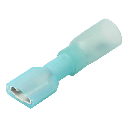 Pacer 1614 AWG Heat Shrink Female Disconnect  25 Pack TDE14250FI25