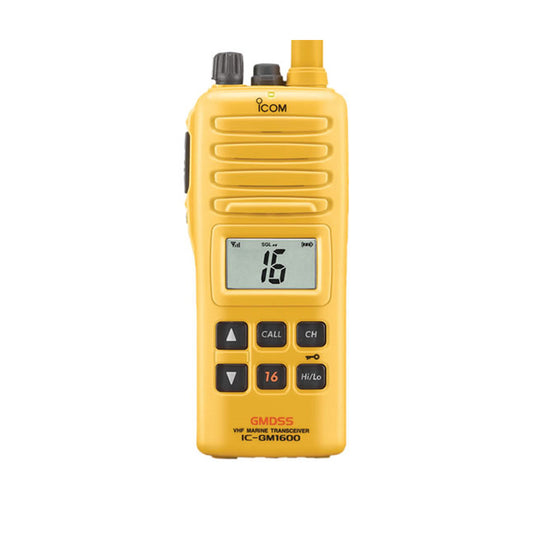 Icom GMDSS VHF Handheld wBP234 Battery  Charger GM1600DU 71